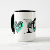 bff ~ lovevogels mok (Voorkant links)