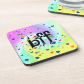 bff ~ lovevogels onderzetter (Linkerzijde)