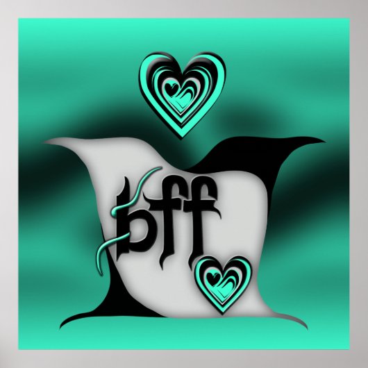 bff ~ lovevogels poster (Voorkant)