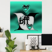 bff ~ lovevogels poster (Thuiskantoor)