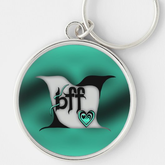 bff ~ lovevogels sleutelhanger (Voorkant)