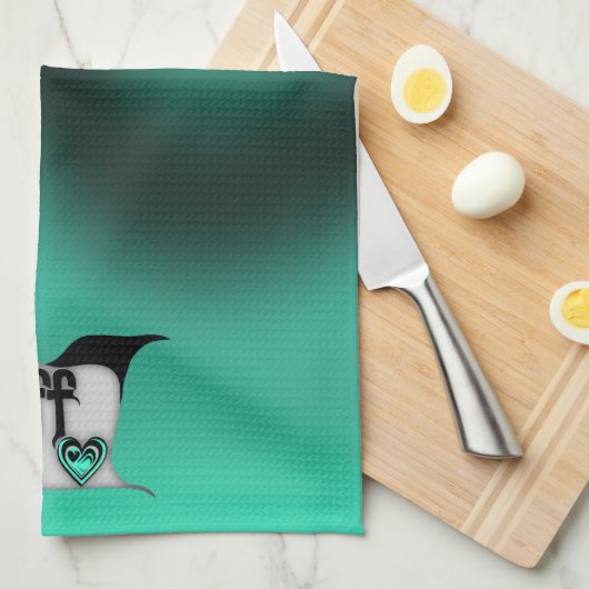 bff ~ lovevogels theedoek (Quarter Fold)