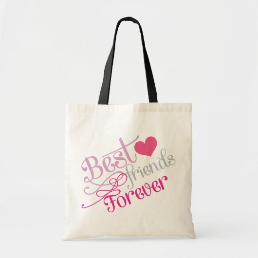 BFF - Mode Best Friends Forever Tote Bag (Voorkant)