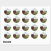 BFF Paarden Boeketiketten Ronde Sticker (Vel)