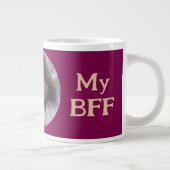 BFF Pet Photo PERSONALISEREN Grote Koffiekop (Rechts)