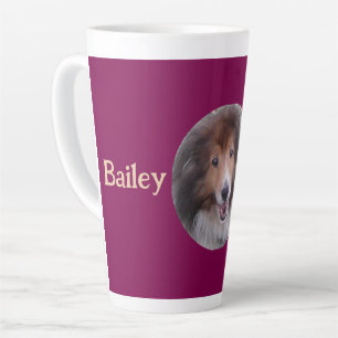 BFF Pet Photo PERSONALISEREN Latte Mok