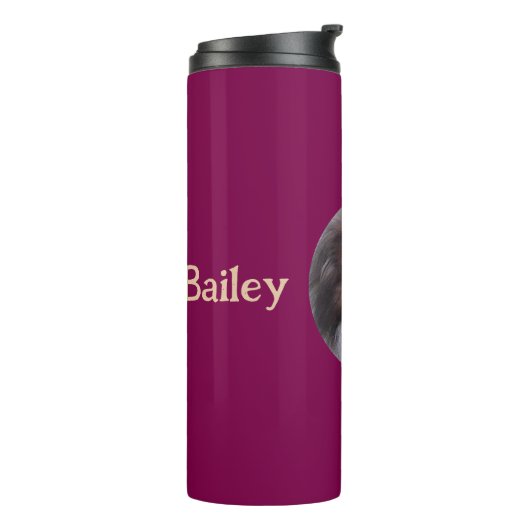 BFF Pet Photo PERSONALISEREN Thermosbeker (Gedraaid links)