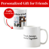 BFF Photo Coffee Mug – Personalized Gift Koffiemok