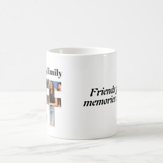 BFF Photo Coffee Mug – Personalized Gift Koffiemok (Center)