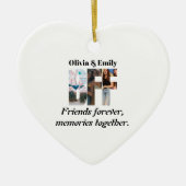 BFF Photo Ornament – Personalized Gift (Voorkant)