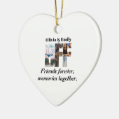 BFF Photo Ornament – Personalized Gift (Links)