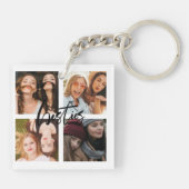 BFF Sleutelhanger met foto-cadeau voor beste vrien (Achterkant)