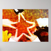 BFF Star Hands Poster (Voorkant)