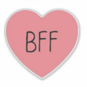 BFF  STICKER (Voorkant)