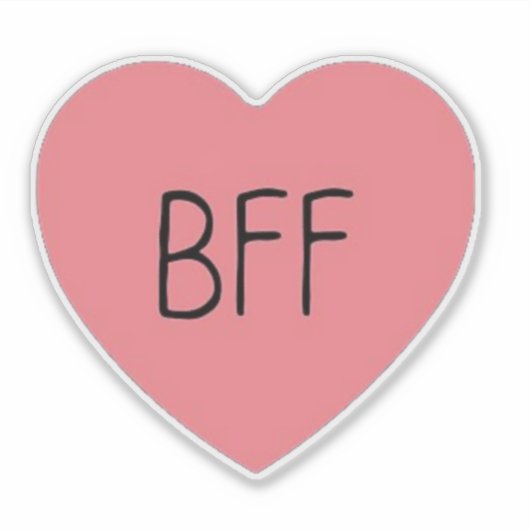 BFF  STICKER (Voorkant)