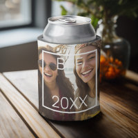 BFF - voeg vierkante foto en datum met witte grens