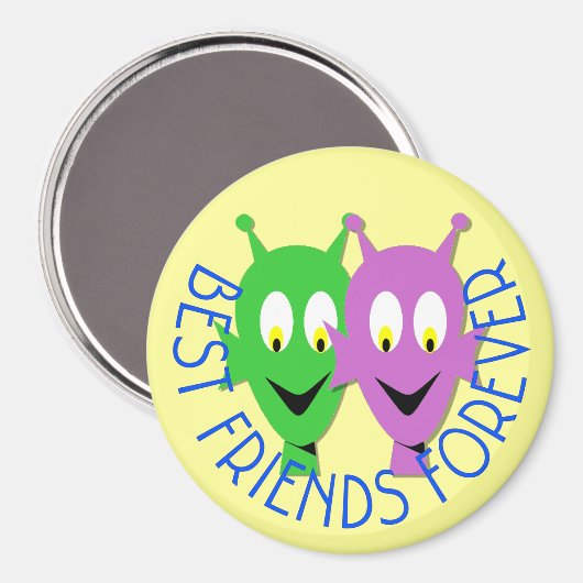 BFF vreemdelingen Magneet (Voorkant / Achterkant)