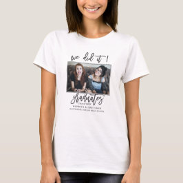 BFF We deden het Afstuderen met foto T-shirt