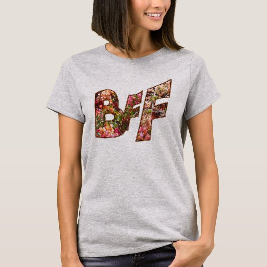 BFF Womens Ringer T-Shirt (Voorkant)