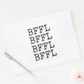 BFFL Vierkante Stickers