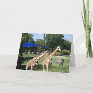 BFFs. Kaart