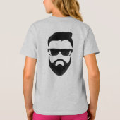 BFFS-melk en chocoladekoekjes grappige humor T-shirt (Achterkant)