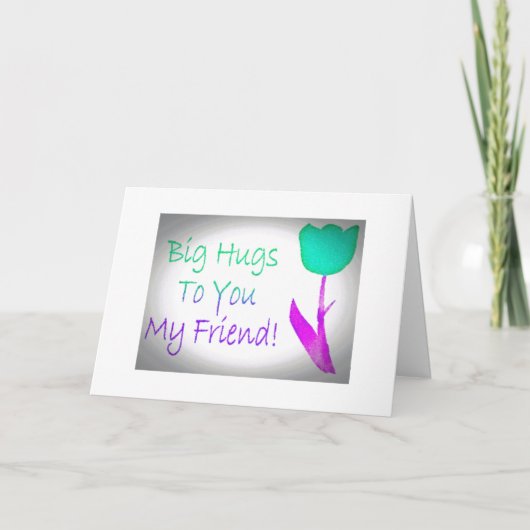 BFF'S VERJAARDAG KNUFFELS / WENSEN BESTE VERJAARDA KAART (Voorkant)