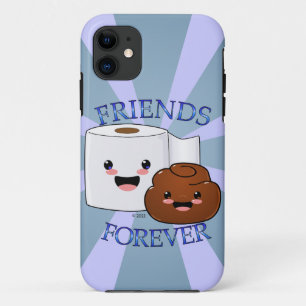 BFFS voor papier en toiletpapier iPhone 11 Hoesje