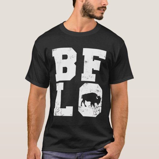 BFLO noodlijdende Buffalo Ny T-shirt (Voorkant)