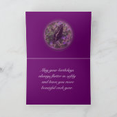 Bfly Medallion kaart- aanpassen elke gelegenheid Kaart (Binnen)