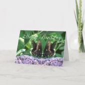 BflyKissesHBDcard Kaart (Voorkant)