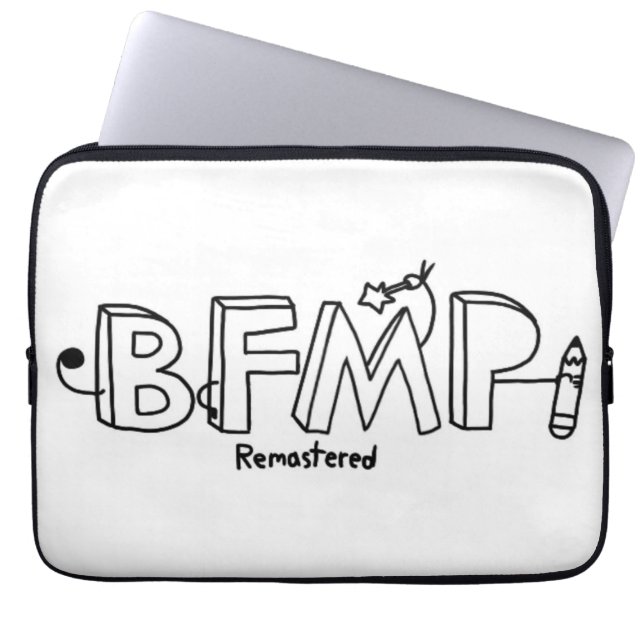 BFMP-remastered Laptop Sleeve (Voorkant)