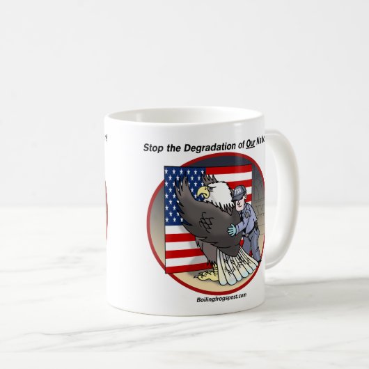 BFP "Stop the Degradation"-Mok Koffiemok (Voorkant rechts)