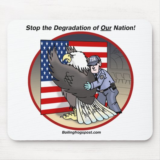 BFP "Stop the Degradation" mousepad licht Muismat (Voorkant)