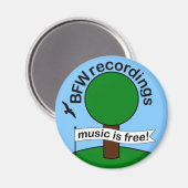 BFW koelkast magneet (Voorkant / Achterkant)