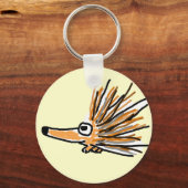 BG- Funny Porcupine Sleutelhanger (Voorkant)