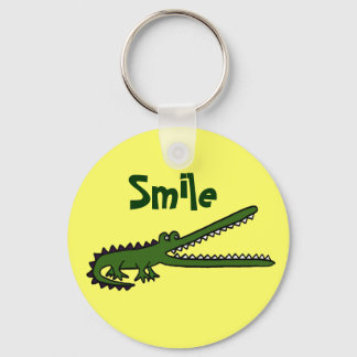 BG- Funny Smiling Crocodile Sleutelhanger