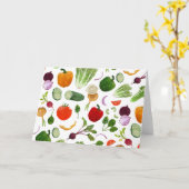 BG - Gemengde salade Kaart (Gele Bloem)