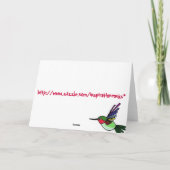 BG-Happy Birthday Crocodile Card Kaart (Achterkant)