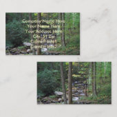 BG - Natuur Stream Visitekaartjes (Voorkant / Achterkant)