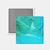 BG Schilderkunst Abstract Design Art Achtergrond Magneet (Voorkant / Achterkant)