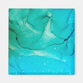 BG Schilderkunst Abstract Design Art Achtergrond Magneet (Voorkant)