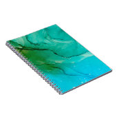 BG Schilderkunst Abstract Design Art Achtergrond Notitieboek (Rechterzijde)