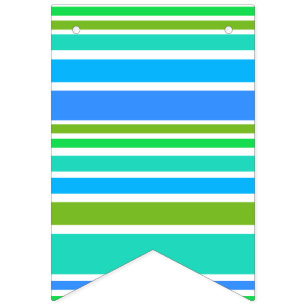 BG Stripes Patroon gekleurd II + uw rug & idee Vlaggetjes