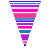 BG Stripes Patroon gekleurd III + uw rug en idee Vlaggetjes (Tweede vlag)