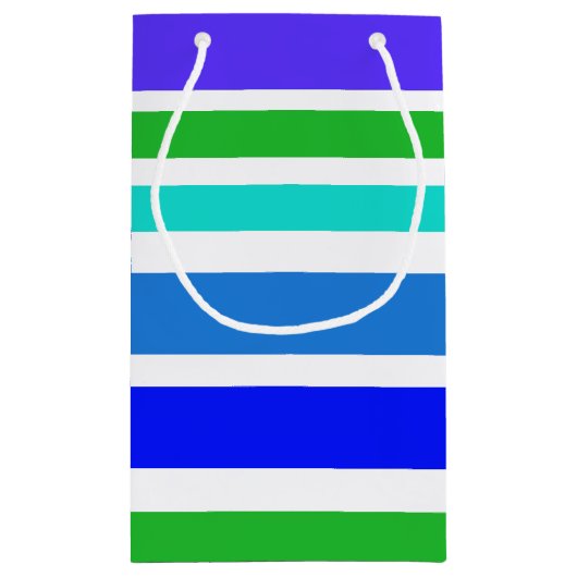 BG Stripes Patroon gekleurd IV + uw achtergrond Klein Cadeauzakje (Achterkant)