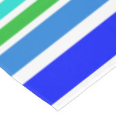 BG Stripes Patroon gekleurd IV + uw achtergrond Tafelkleed (Gekanteld)