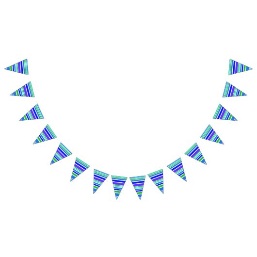 BG Stripes Patroon gekleurd IV + uw rug en idee Vlaggetjes (Alle)