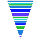 BG Stripes Patroon gekleurd IV + uw rug en idee Vlaggetjes (Eerste vlag)