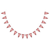 BG Stripes Patroon gekleurd VIII + uw rug & idee Vlaggetjes (Alle)